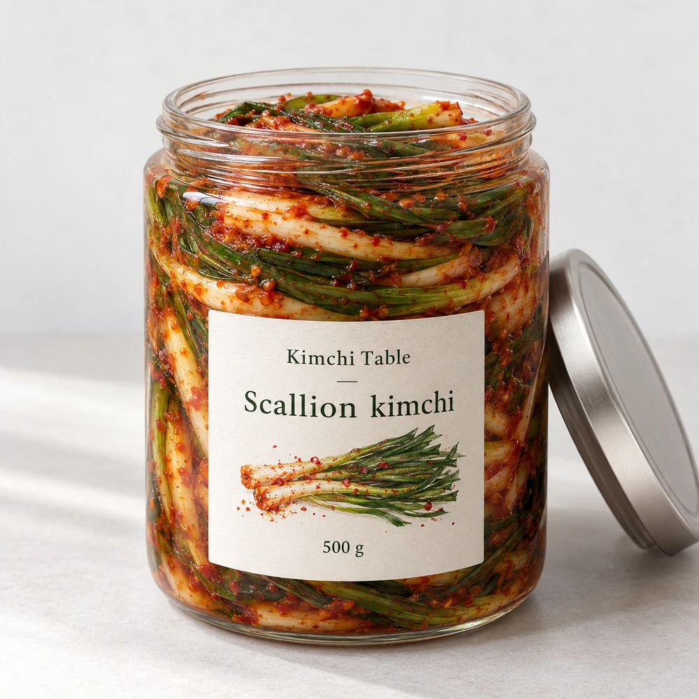 Scallion kimchi